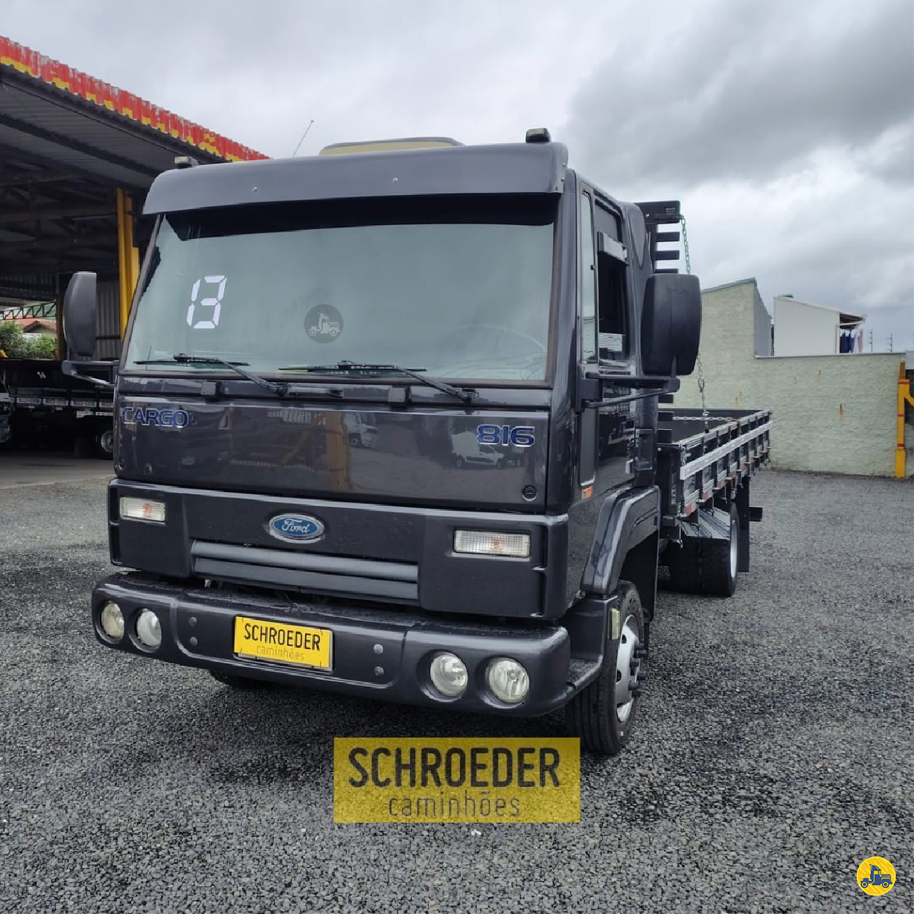 CAMINHAO FORD CARGO 816 Carga Seca 3/4 4x2 Schroeder Caminhões ITUPORANGA SANTA CATARINA SC